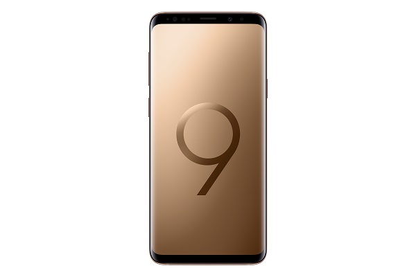 Galaxy S9+ phiên bản Hoàng Kim được bao phủ bởi một lớp satin bóng