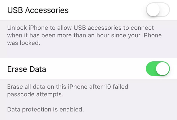 Chế độ hạn chế USB là điểm mới trên iOS 11.4.1