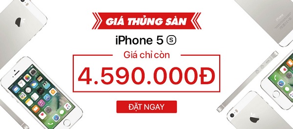 Chương trình iPhone 5s giảm giá sốc tại Viettel Store Chương trình iPhone 5s giảm giá sốc tại Viettel Store
