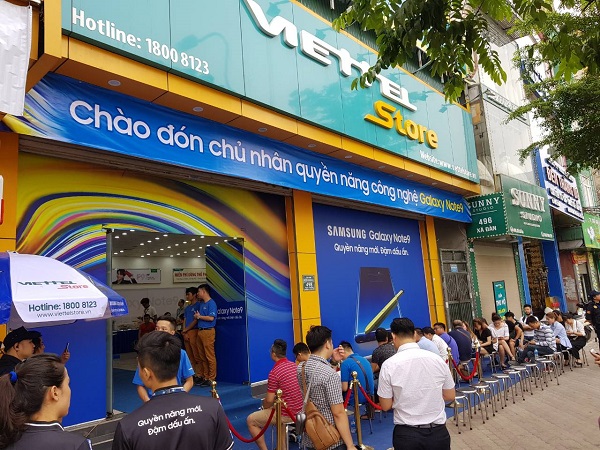 trả hàng Note9 Galaxy
