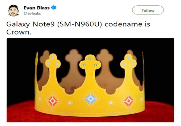 thông tin cần biết về Galaxy Note 9 1