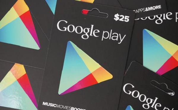 Mẹo sử dụng Google Play Store Gift Cards