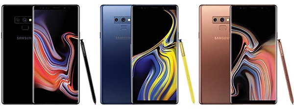 Chiếc điện thoại này sẽ sở hữu 3 màu sắc đó là Đen, Xanh và Nâu Galaxy