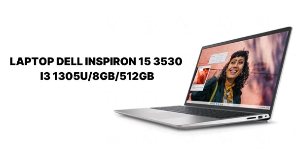 Dell Inspiron 15 3530 trang bị bộ vi xử lý Intel Core i3-1305U