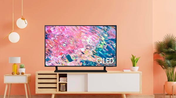 TV Samsung QLED 4K 75 inch QA75Q60BAKXXV nổi bật với thiết kế Airslim