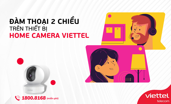 Camera HC2 với tính năng đàm thoại hai chiều