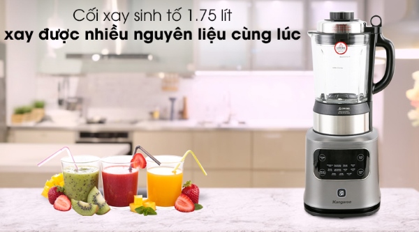 Dung tích cối xay lên đến 1.75 lít cho chất lỏng và 1.4 lít khi nấu súp