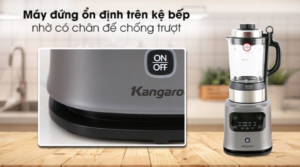 Chân máy có đế chống trượt an toàn