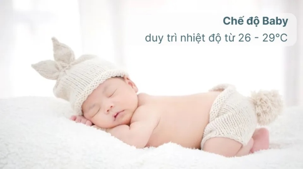 Tính năng BabyCare trên Casper 1 chiều Inverter 12000BTU QC-12IS36 