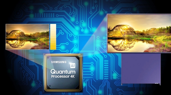 Bộ xử lý Quantum Processor 4K với trí thông minh nhân tạo AI