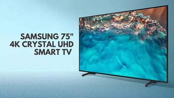 Smart Tivi Samsung UHD 75 inch UA75BU8000KXXV sở hữu thiết kế AirSlim