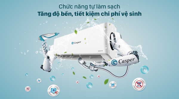 Chức năng tự làm sạch i-Clean giúp không khí luôn sạch