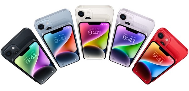 iPhone 14 Plus sở hữu tổ hợp 5 màu sắc thời thượng, trendy