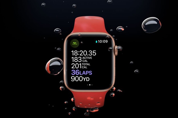 Apple Watch Series 6 đo được các chỉ số bơi lội