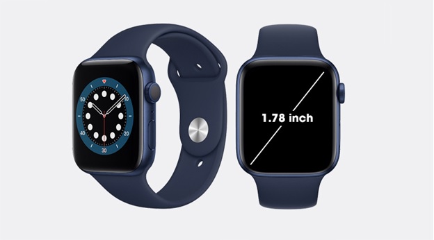 Apple Watch Series 6 GPS 44mm màu xanh dương