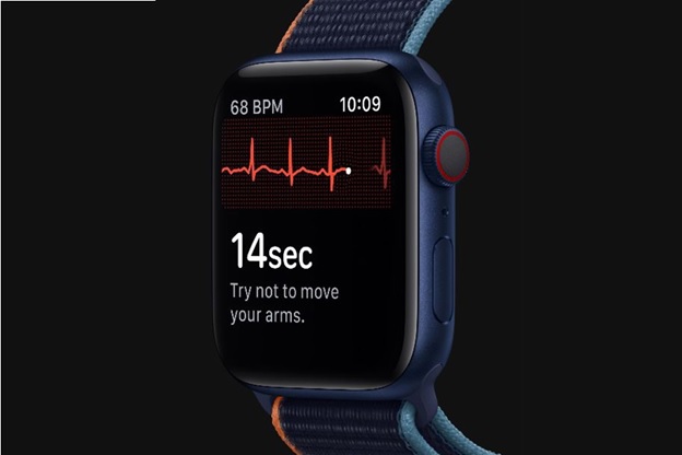 Apple Watch Series 6 GPS 44mm sử dụng cảm biến ECG đo nhịp tim
