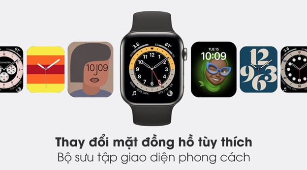 Apple Watch Series 6 cho phép người dùng thay đổi mặt đồng hồ tùy ý